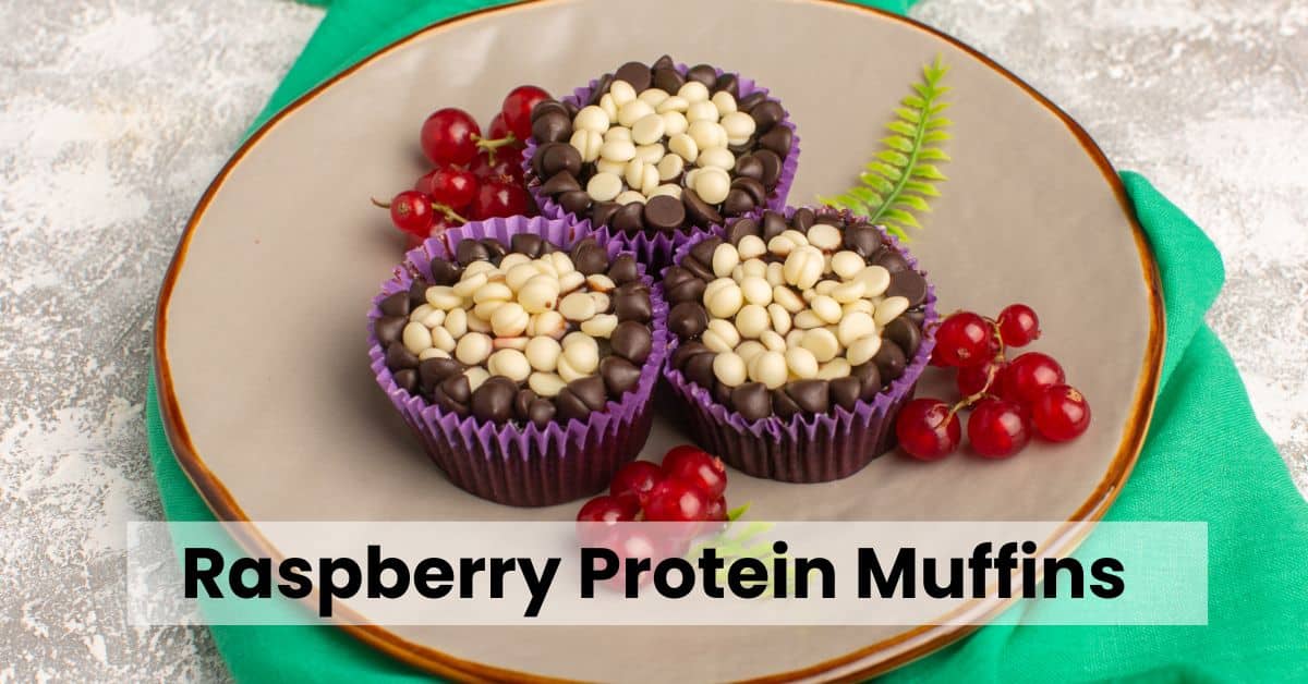 Raspberry Protein Muffins